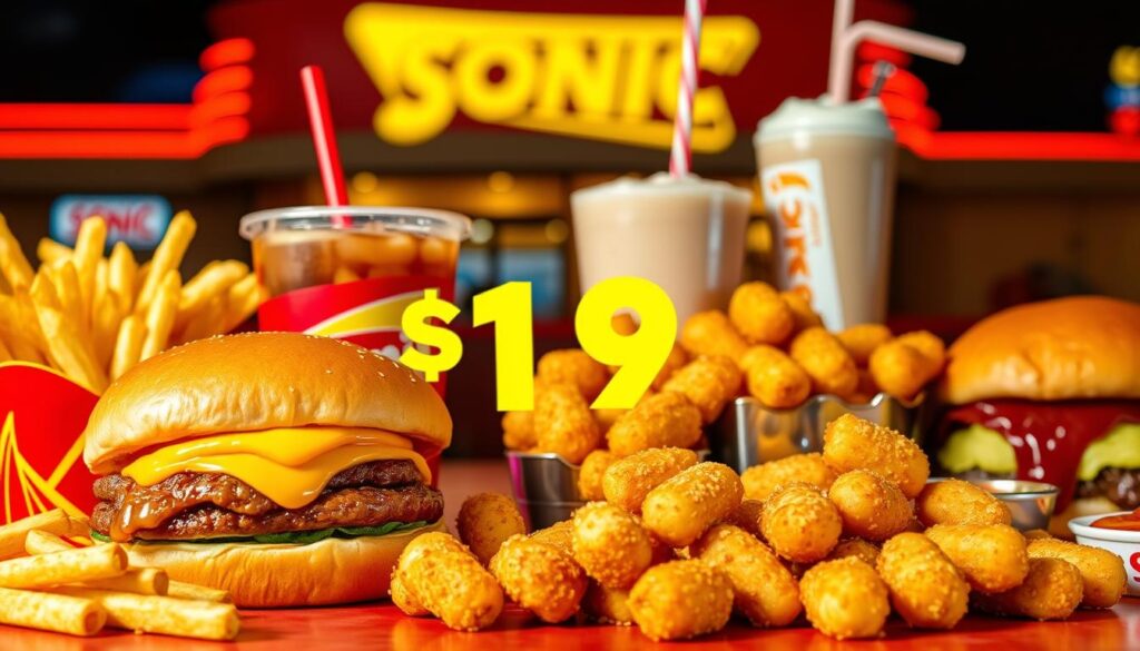 sonic $1.99 menu