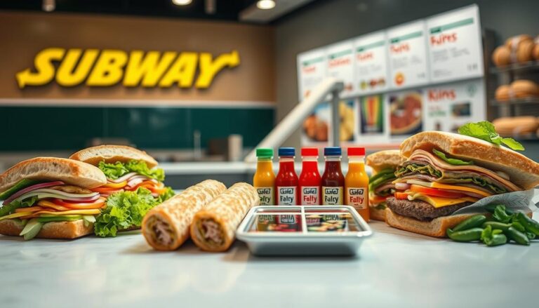 subway sandwich menu