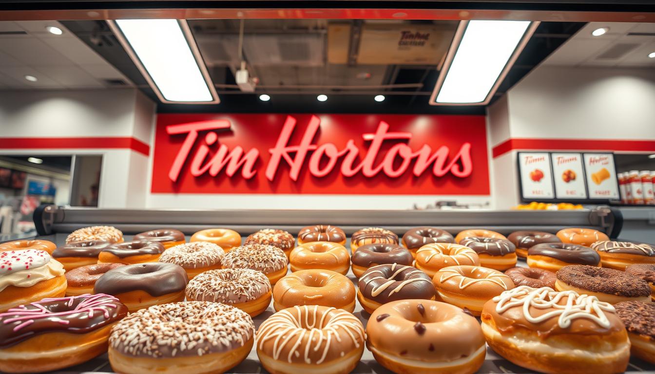 tim hortons donut menu